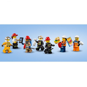 لگو سیتی شهرهای آتش نشانی 985 قطعه Fire Cities-اسباب بازی